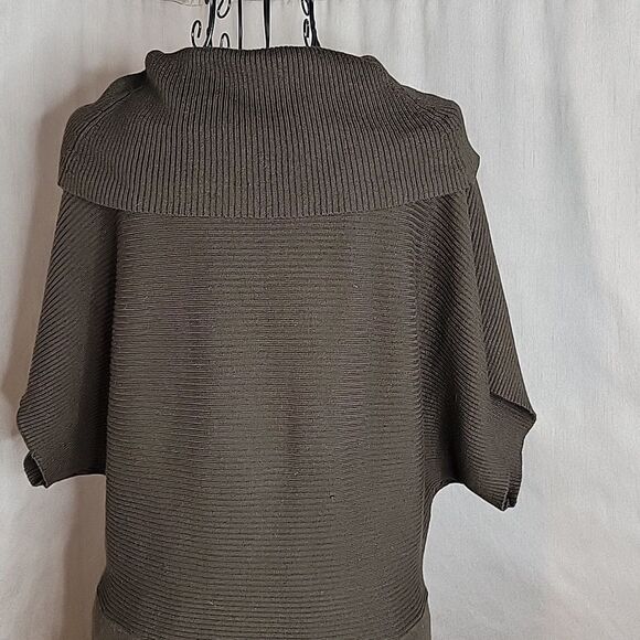 KIM ROGERS Amaretto Cowl Neck Sweater Dress XL - Picture 6 of 9